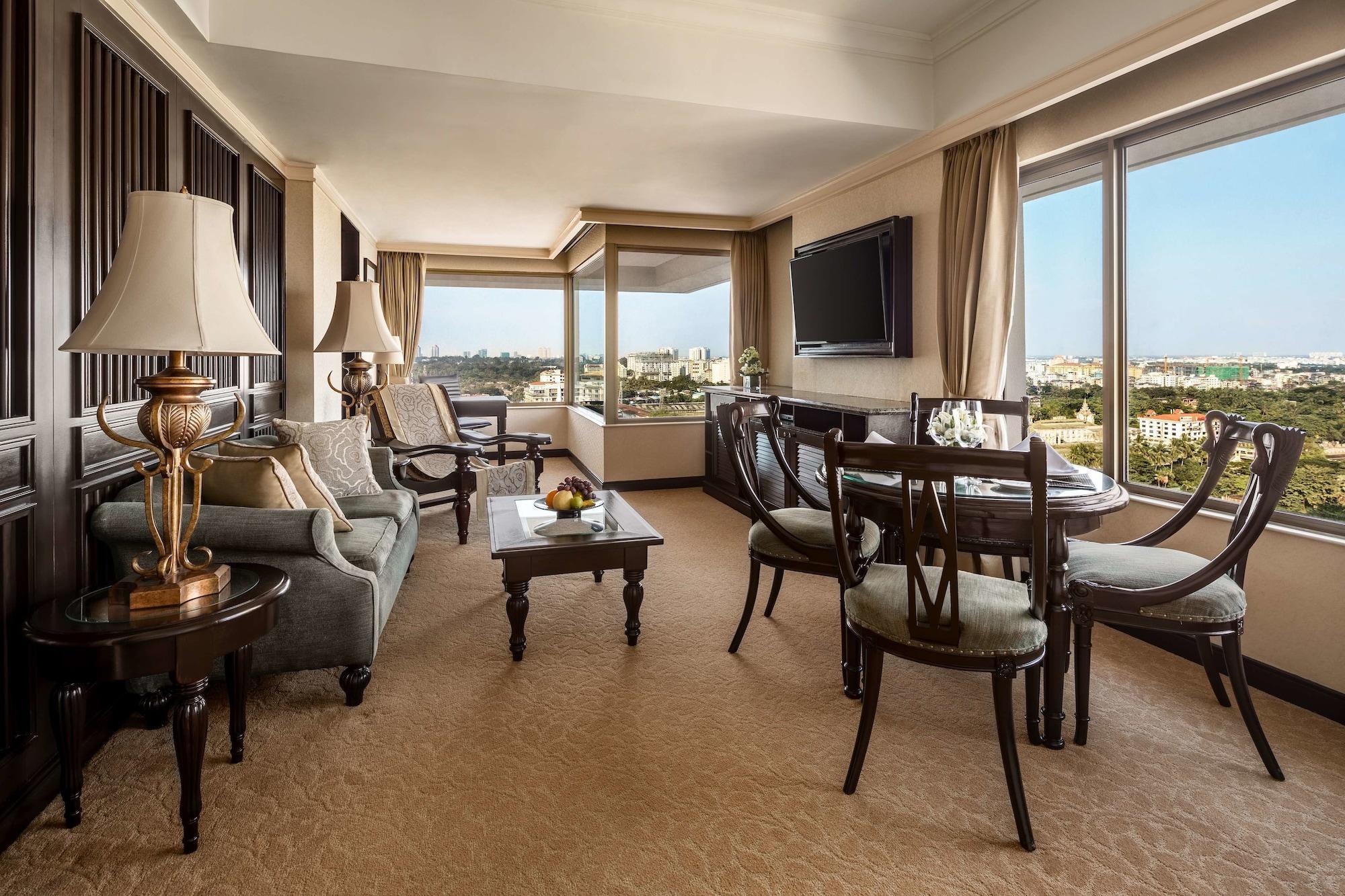 Sule Shangri-La, Rangoon Eksteriør billede