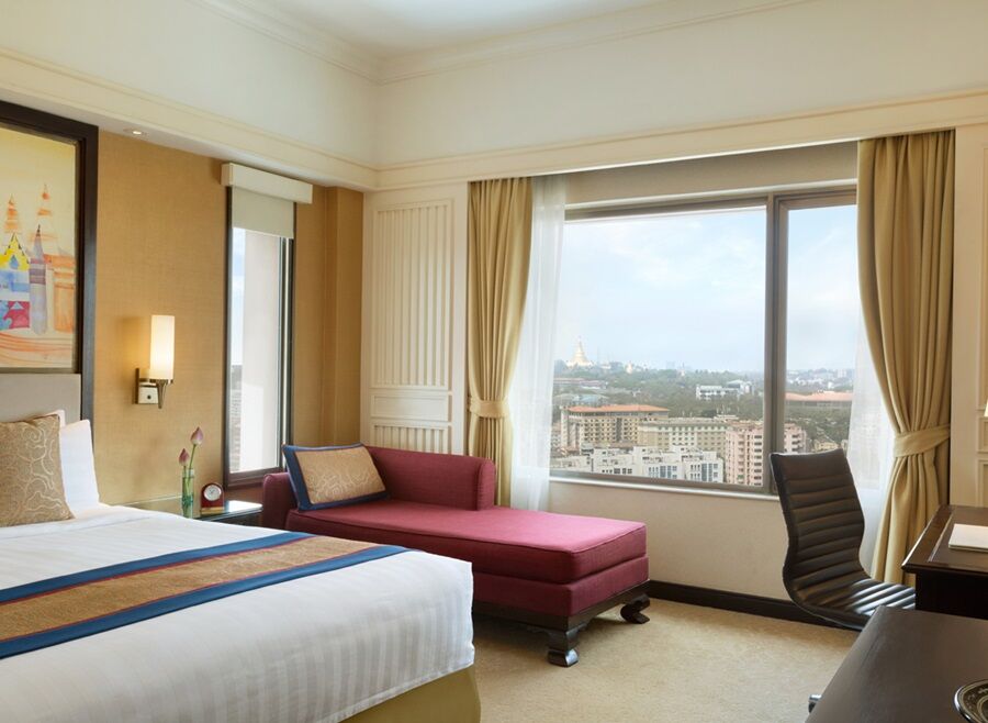 Sule Shangri-La, Rangoon Eksteriør billede
